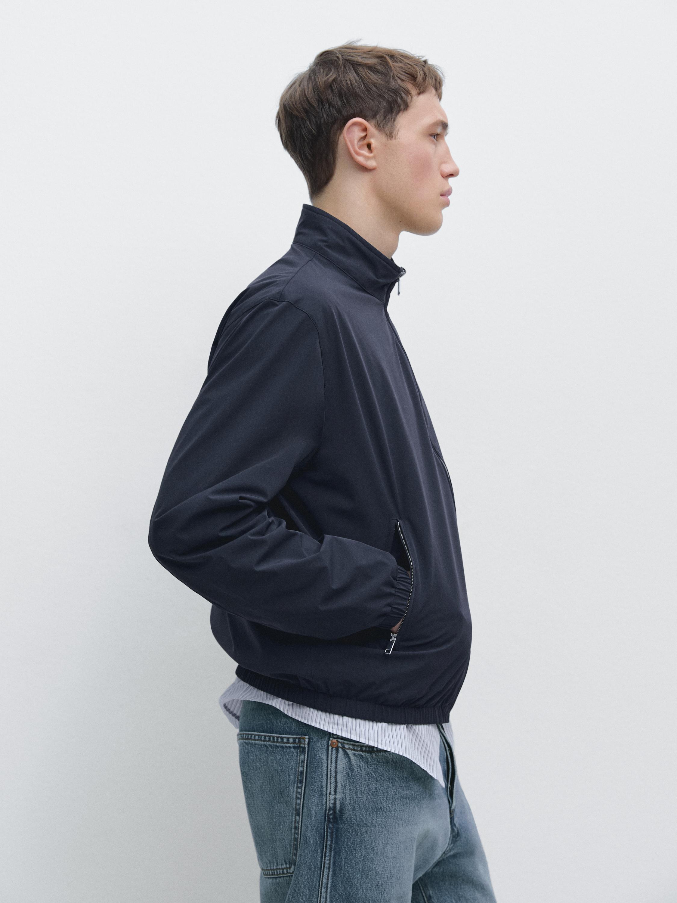 Blouson court réversible
